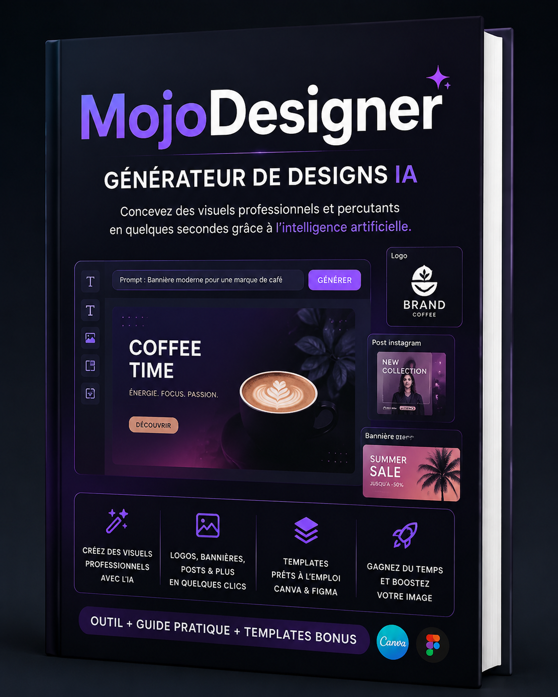 MojoDesigner - Générateur de Designs IA