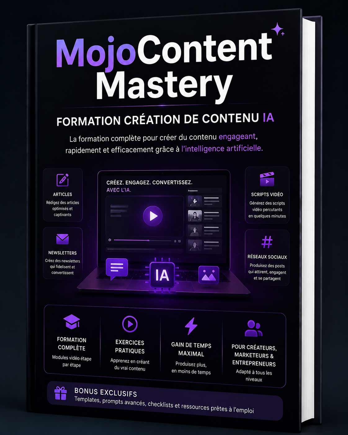 MojoContent Mastery - Formation Création de Contenu IA